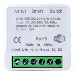 Умное реле/выключатель Tervix Pro Line Relay WiFi On/Off (431491)