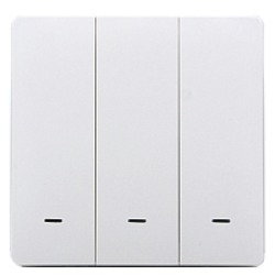 Розумна клавішна кнопка-вимикач Tervix Pro Line ZigBee Push Button (3 клавіші), на батар. (438021)