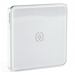 Розумна сенсорна кнопка-вимикач Tervix Pro Line ZigBee Touch Switch (1 клавіша), на батар. (432031)