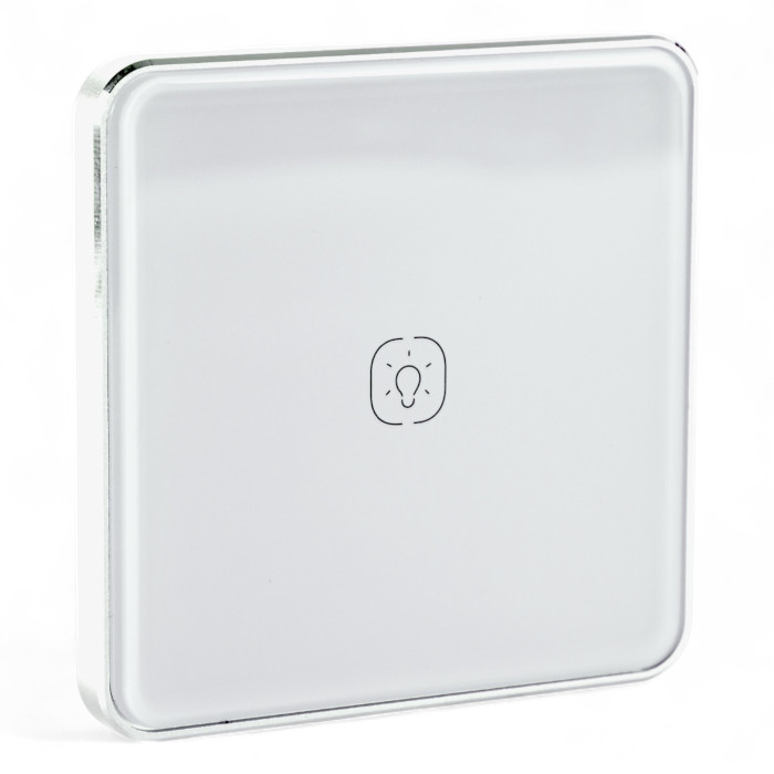 Розумна сенсорна кнопка-вимикач Tervix Pro Line ZigBee Touch Switch (1 клавіша), на батар. (432031)