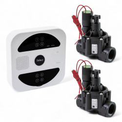 Комплект для автоматичного поливу (WiFi контролер + 2 клапани DN25) (499472)