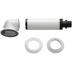 Комплект коаксіальний Bosch FC-Set80-C13x горизонтальний для конденсаційних котлів, довжина 335-530 мм, діаметр 80/125 мм