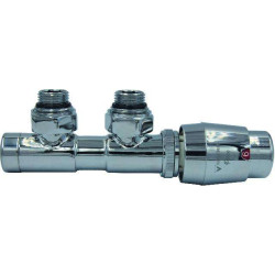 Комплект Vario Term, TWINS, кутовий, лівий, Chrome, TSGS0202CFK/L