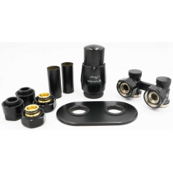 Комплект VarioTerm, PREMIUM ELEGANCKIE, All In One, кутовий, матовий чорний, AEPRNYGS0224C/FK(PEX)