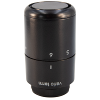 Термостатична головка Tucan GS.10 (різьба M30x1,5), глянцевий чорний, 000M665A113