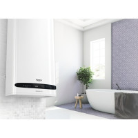 Водонагрівач електр. TESY Bellislimo Cloud плаский GCR 1002722 E31 ECW Wi-Fi, 100л, 2,2кВт, ун. монтаж, електр. кер-ння, B, білий
