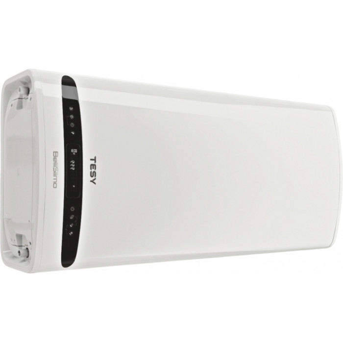 Водонагрівач електр. TESY Bellislimo Cloud плаский GCR 1002722 E31 ECW Wi-Fi, 100л, 2,2кВт, ун. монтаж, електр. кер-ння, B, білий
