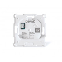 Терморегулятор Devi Devireg Basic +4...45° механічний програмований Bluetooth вбудований 16A 230В білий